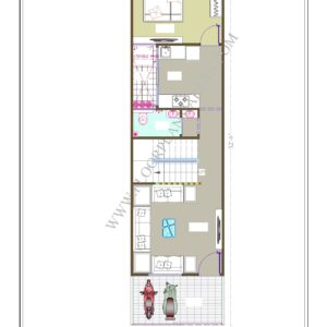 14x52 Ground Floor Plan