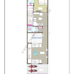 14x52 Ground Floor Plan