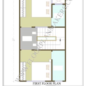 15x23 First Floor Plan