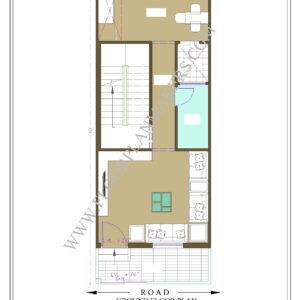 15x40 Ground Floor Plan