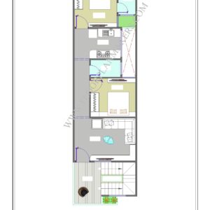 15x50 First Floor Plan