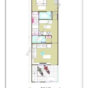 15x50 Ground Floor Plan