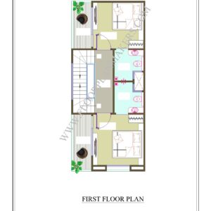 16x35 First Floor Plan