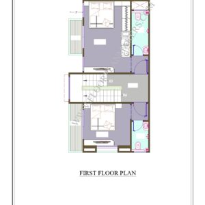 16x35 First Floor Plan
