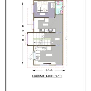 16x35 Ground Floor Plan