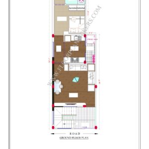 16x50 Ground Floor Plan