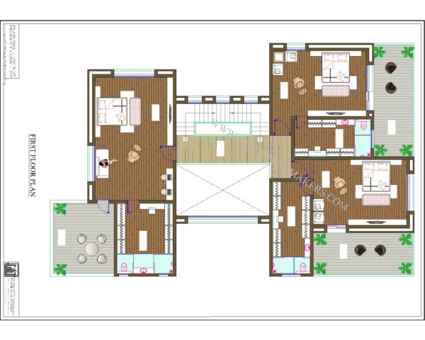 18'6x95 First Floor Plan