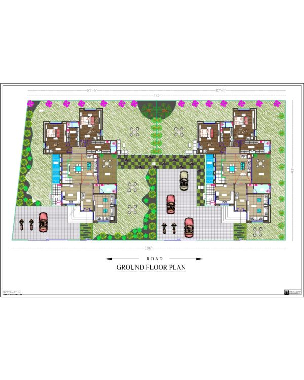 18'6x95 Ground Floor Plan