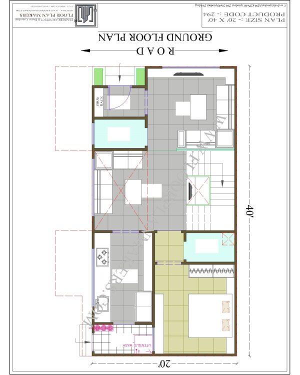 20x40 Ground Floor
