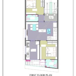 20x43'9 First Floor Plan