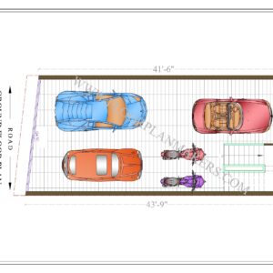 20x43'9 Ground Floor Plan