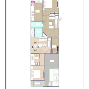 20x64 First Floor Plan