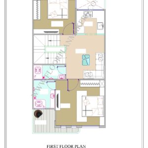 21x40 First Floor Plan