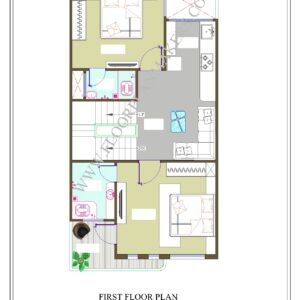 21x40 First Floor Plan