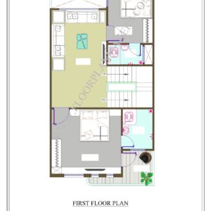 21x40 First Floor Plan
