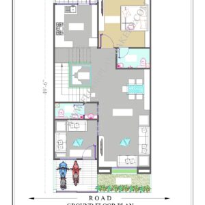 23x49'6" Ground Floor Plan