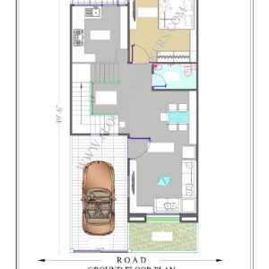23x49'6" Ground Floor Plan