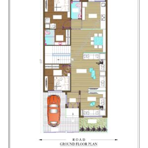 27x60 Ground Floor Plan