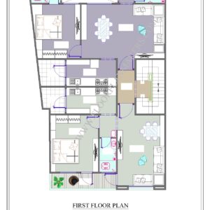 28x49 First Floor Plan