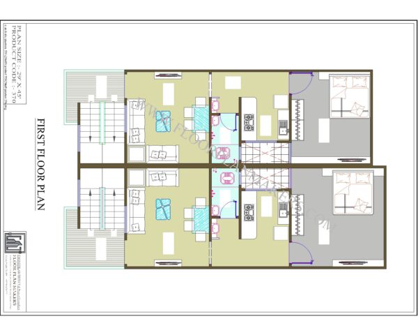 29x45 First Floor Plan