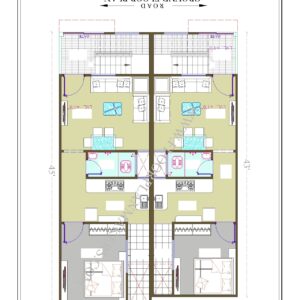 29x45 Ground Floor Plan