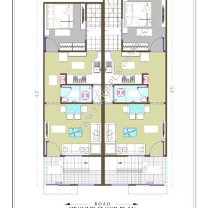 29x45 Ground Floor Plan
