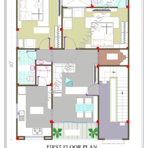 30X40 First Floor Plan