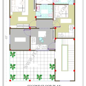 30X40 Second Floor Plan