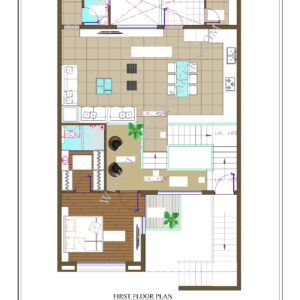 30x50 First Floor Plan