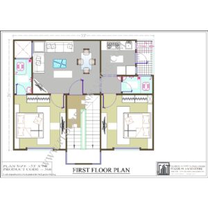 33x26 First Floor Plan