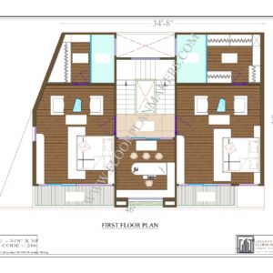 34x30 First Floor Plan