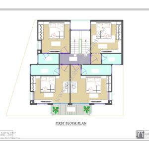 34x37 First Floor Plan