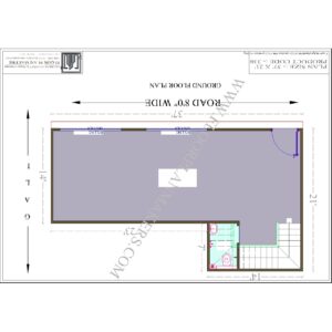 37x21 Ground Floor Plan