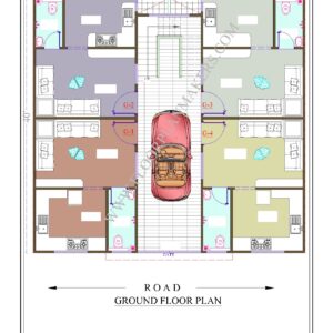 40x40 Ground Floor Plan