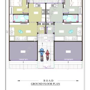 40x40 Ground Floor Plan