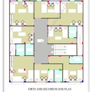 40x49 First/Second Floor Plan