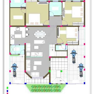 40x49 Ground Floor Plan
