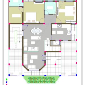 40x49 Ground Floor Plan