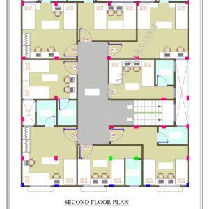 40x49 Second Floor Plan