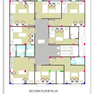 40x49 Second Floor Plan