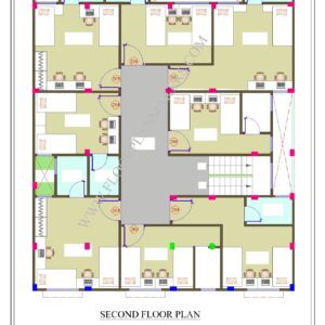 40x49 Second Floor Plan