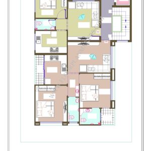 40x55 First & Second Floor Plan