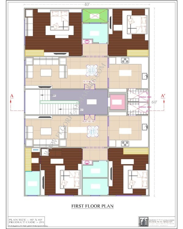 40x60 First Floor Plan