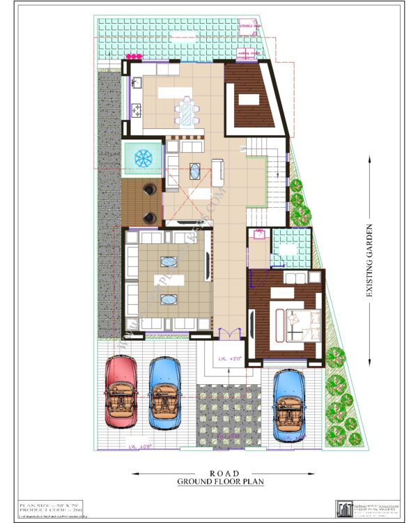 50X79 Ground Floor Plan