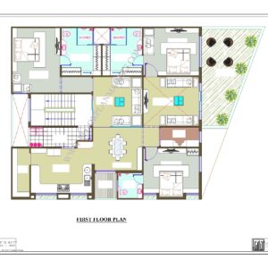 63x43 First Floor Plan