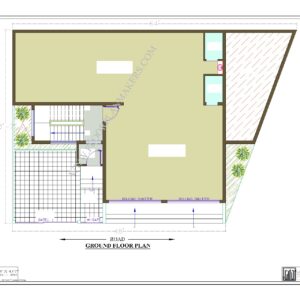 63x43 Ground Floor Plan