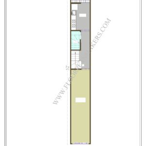 7x52 Ground Floor Plan