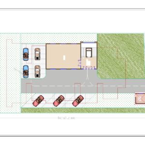 84’6’’x168’2’’ First/Second/Third Floor Plan